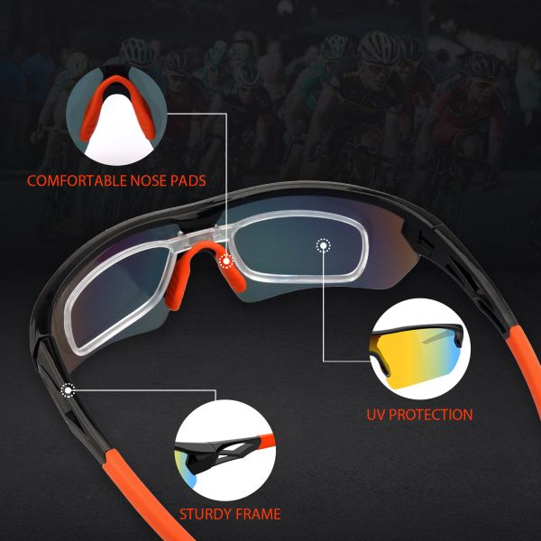 Женщины людей поляризовывали солнечные очки бейсбола с объективами поликарбоната