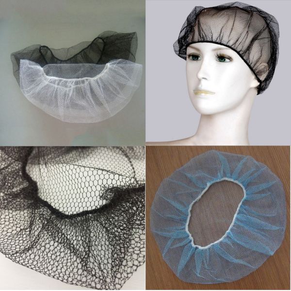 ISO13485 Non Irritating Disposable Nylon Hair Net