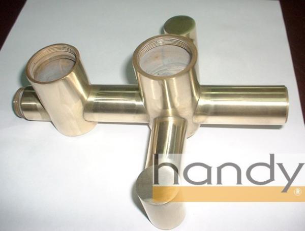 Automatic Shower Mixer Brass Bathroom Sink Faucets , Chrome Wall Mounted Faucets