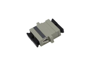 Adaptador de solda do SC DX do adaptador da fibra ótica com flange