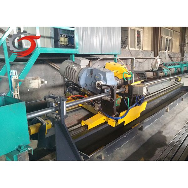 50hz ERW Pipe Cutting Saw Machine , PLC Flying Saw Machine