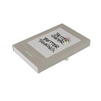 Boîtes de fermeture magnétiques personnalisées en carton dur légères avec insert en mousse