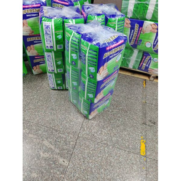 Factory Wholesale Reference brand Adult Diapers Unisex L Size Night Thick High Absorption Hypoallergenic Disposable Feature SAP Japan