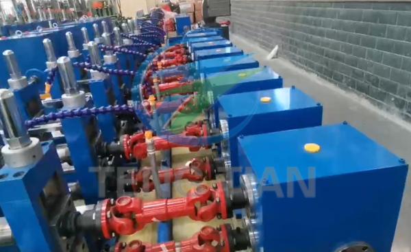 HG 24 Steel Pipe Manufacturing Machine 20-76mm Diameter 120m/min