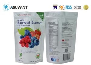 Custom Printed Standup Zip Lock Mylar Bags Aluminium Food Packaging Bags