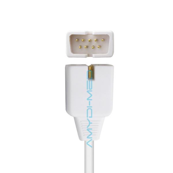 9 Pin Disposable Pulse Ox Sensor Medical Oxygen Sensor Finger Pvc Material