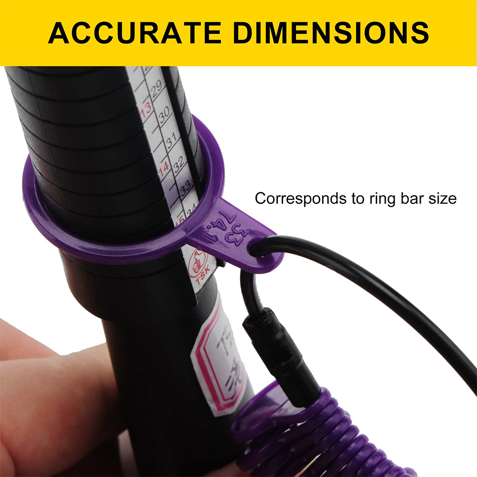 Размер США/Великобритании/Гонконга аксессуары для ювелирных изделий инструменты пластиковый безымянный датчик пальца