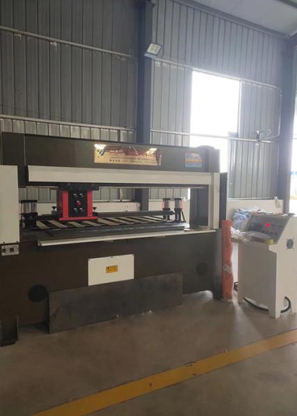 25T Traveling Head Hydraulic Die Cutting Machine PLC Control