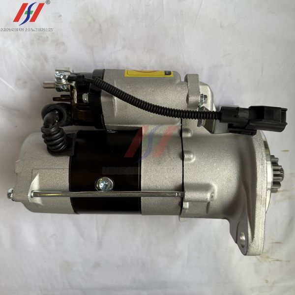 Excavator Starting Accessory 28100-78113 J08E Diesel Engine Starter Motor 24V 5KW 11T