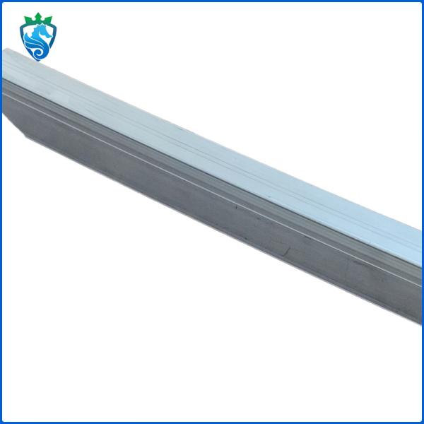 Customized 40x40mm 6063 Aluminium Alloy Tube Aluminum Hollow Square Tube Profile Black