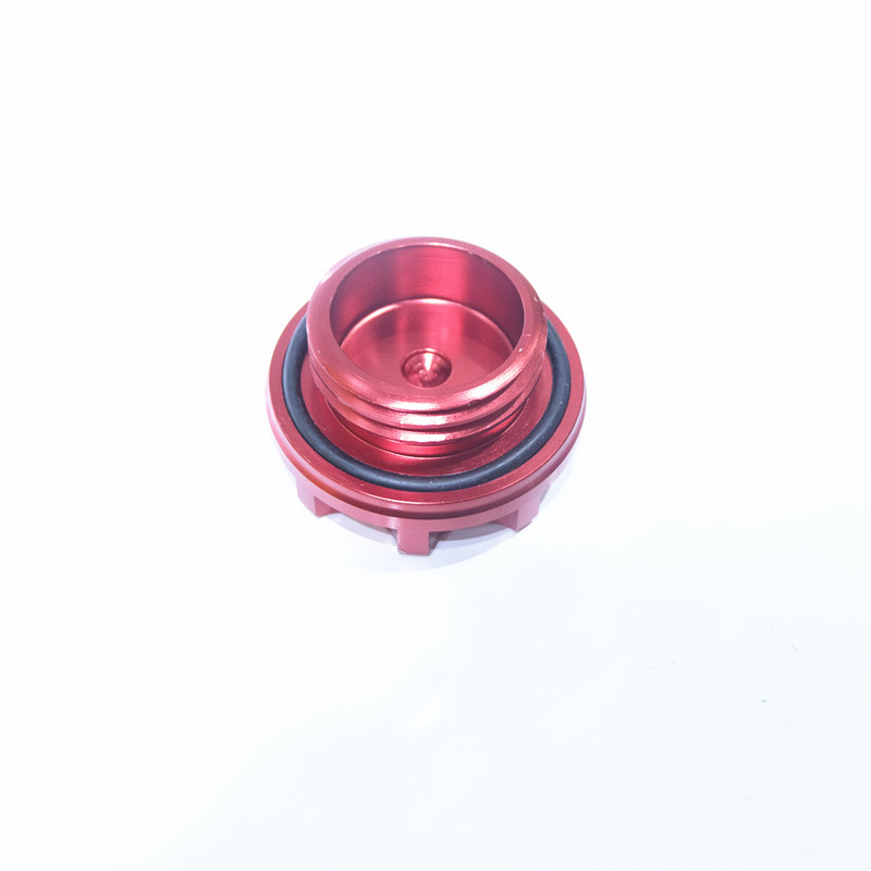 Aluminum Alloy High-Temperature Resistant Oil Cap with 60mm Diameter for Car Modification
