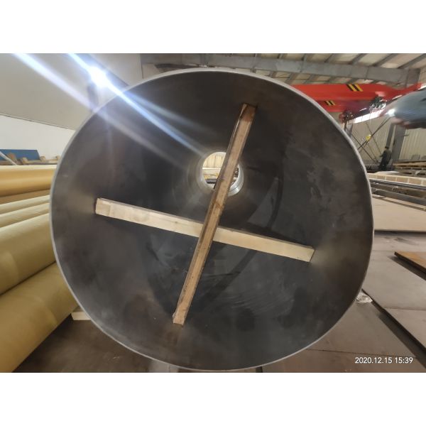 Cold Rolling ASTM A790 S32750 Duplex Steel Pipe 6M 50'' 12.5mm Welded Pipe