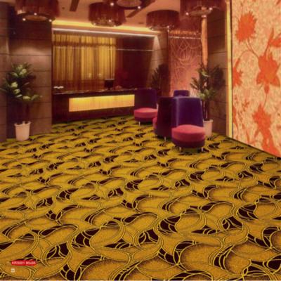 Luxury PVC Carpet Flooring , 100 Polypropylene Carpet Jacquard Style