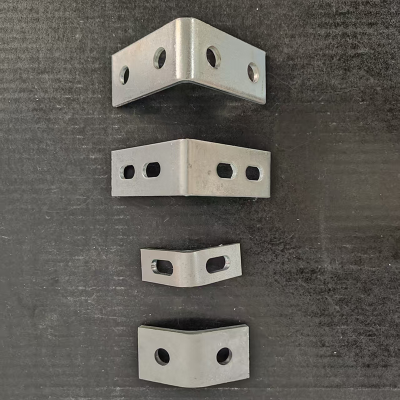 Galvanized L Angle Connector Unistrut 90 Degree Angle Bracket For C Channel Support