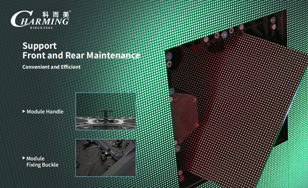 E Series 4K 3840Hz 500x1000mm P3.91 LED Screen Quick Connection Truss