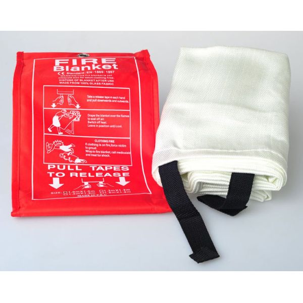 White Fiberglass Fire Blanket Environmental Friendly Fiberglass Welding Blanket