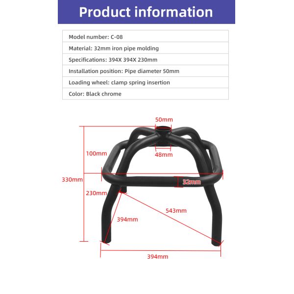 Чёрный / хром офисный стул Металлическая рама офисный стул Аппаратные принадлежности