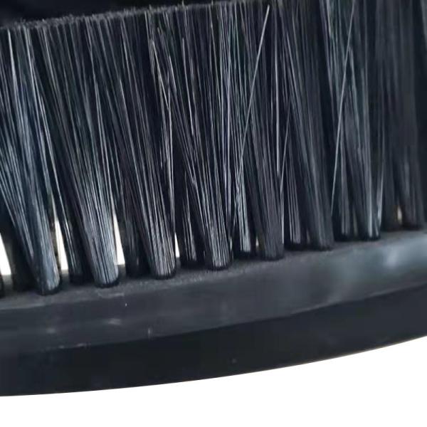 Nylon Bristles Metal Back Strip Brush With Galvanized Steel Backing