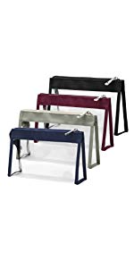 Small Clear PVC Waterproof Bag with Zipper Closure, Mini Portable Transparent Plastic Organizer Pouch for Cosmetic, Make