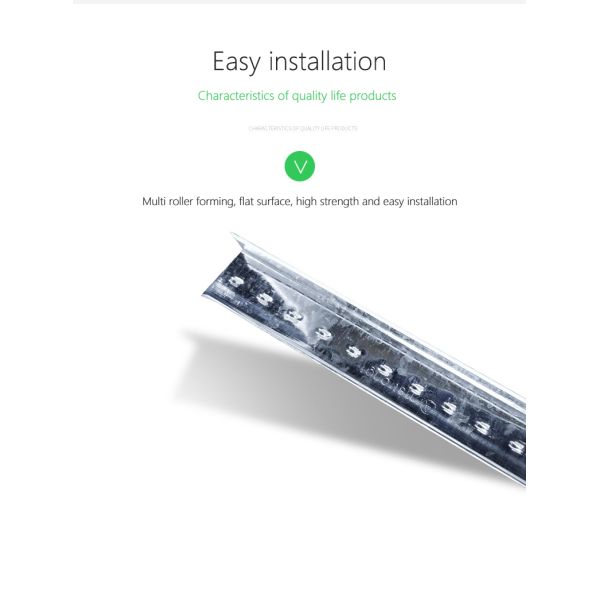 T-Shaped Steel Material Baking Paint Keel Suspended Ceiling In Traditional Design Style