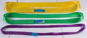 Width 50mm Endless Webbing Sling High Strength Dyeing White / Violet Color