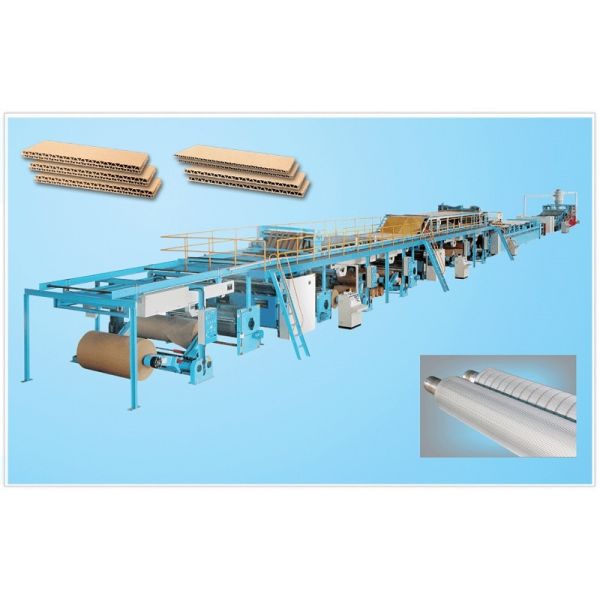3/5/7-layer Corrugated Cardboard Production Line, Corrugated Cardboard Making Machine