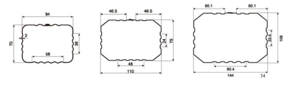 rolo do tubo do delta de 0.7-1.2mm Squre que forma a máquina com dispositivo do cotovelo