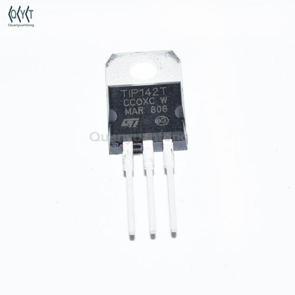 TIP142 transistors TIP142T Bipolar (BJT) Transistor NPN - Darlington 100V 10A 80W Through Hole TO220 Original and New