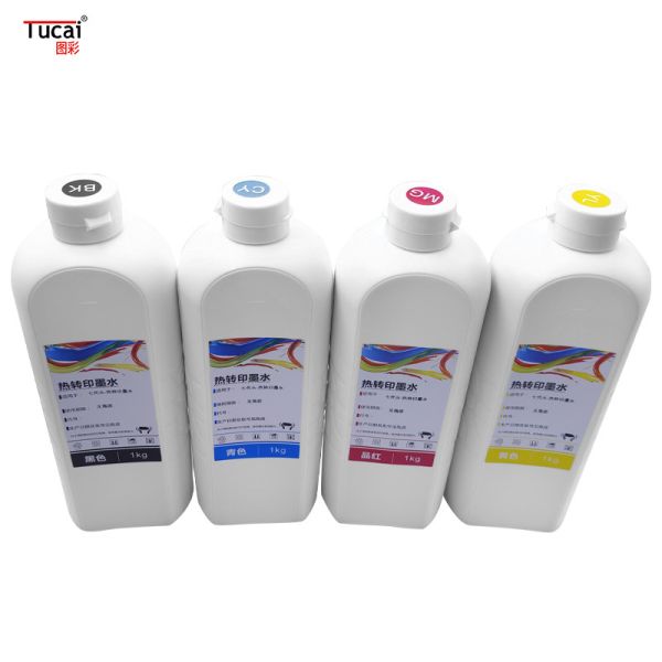 1000ml Sublimation Ink Compatible Epson Dx5 Dx7 Xp600 Tx800 5113 4720 For Clothing Printing