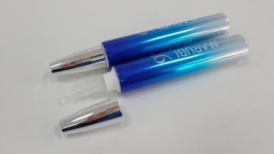 Tubos brilhantes do creme do olho do nariz da agulha para o diâmetro de empacotamento cosmético 19mm