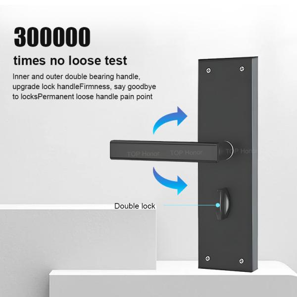 35cm-55cm fechaduras de porta de hotel sem chave