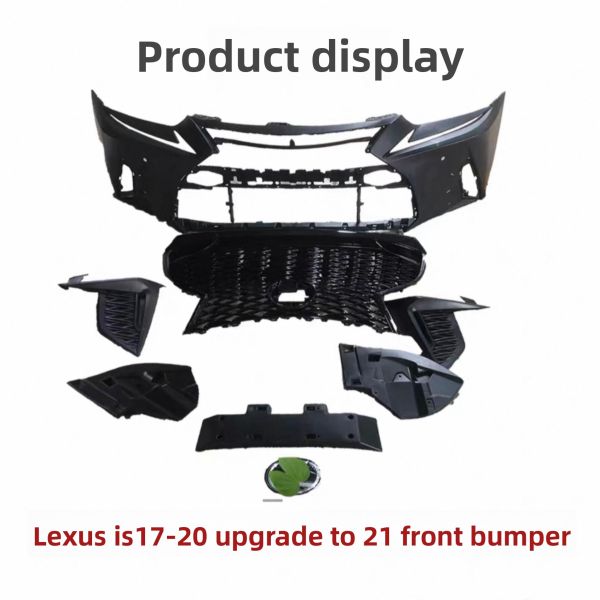 Car Bumper Auto Body Kit for Lexus IS250 IS300 IS350 ISF 2013 2014 2015 2016 2017 up to 2021 Style Front Bumper Kit Assembly