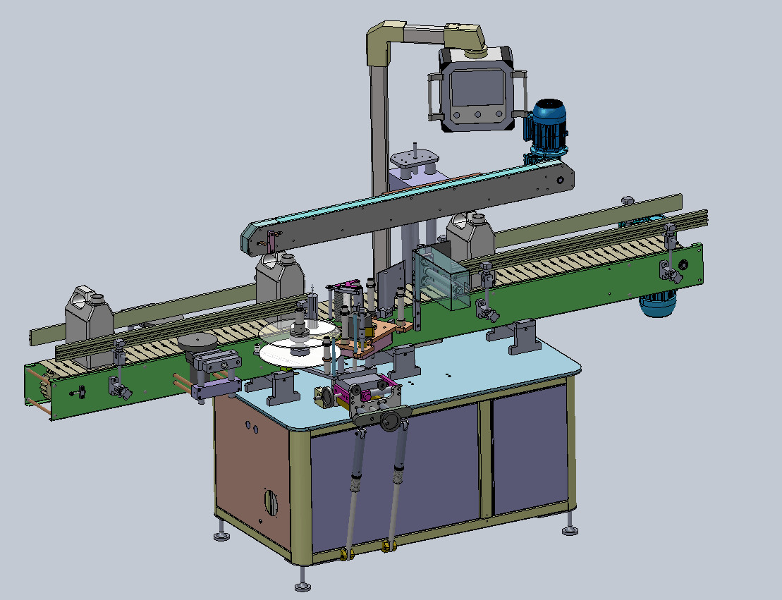 Автоматический один сплющенный стороной Labeler аппликатора ярлыка для бутылки опарника гайки соуса