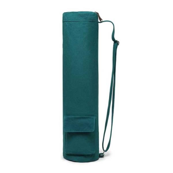 70×14cm Cotton Canvas Zipper Fashion Yoga Mat Bag Regular Color