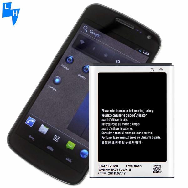 Bateria recarregável EB-L1F2HVU de telefone móvel de 1750mAh para Samsung Nexus I9250/3/i515