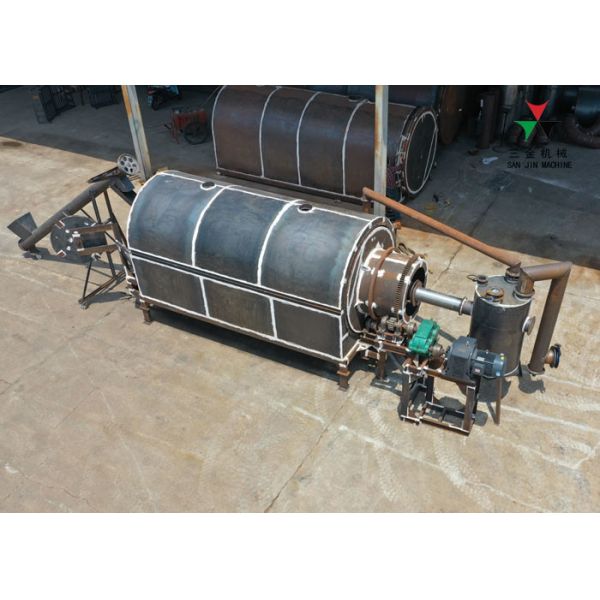 7.5kw Coconut Shell 400kg/H Charcoal Carbonization Machine