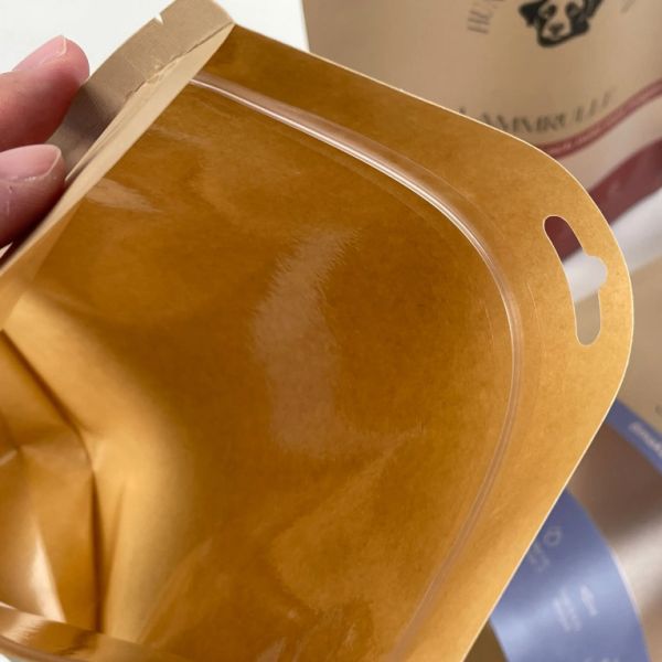 Emballages alimentaires réutilisables Sac debout Noix Snack Entreposage Sac scellé Emballage en plastique Sac en aluminium