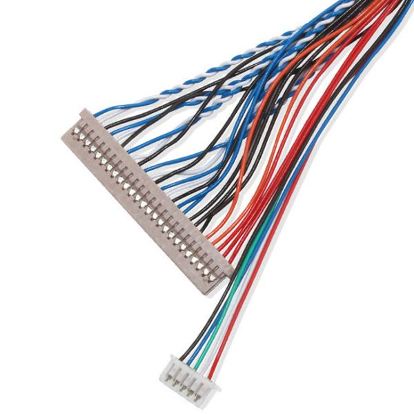 250V 20 Pin Lvds Cable Hirose Df14 To Df14 For Laptop lvds display connector