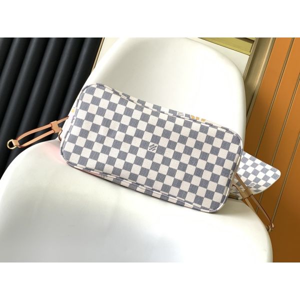 Таити ограничивал изготовленные на заказ заклеймленные сумки Checkered Louis Vuitton Neverfull MM