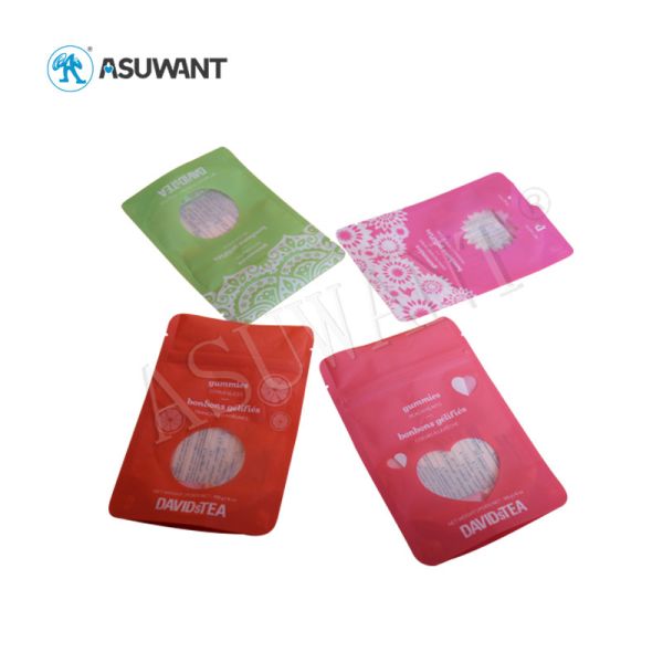 Доказательство Mylar запаха закуски кладет повторно использовать в мешки прозрачное окно для детей