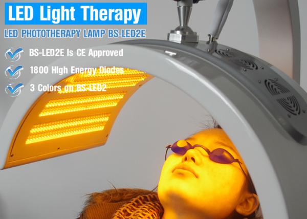 PDT LED Red Light Therapy For Skin / Wrinkles , Red Light Facial Therapy Devices