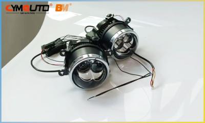 Projecteur antibrouillard bi xénon laser blanc 30W faible 46w haute lumière de voiture à double lentille