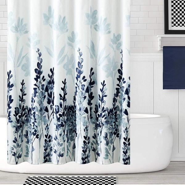 Walmart Bathroom Polyester Shower Curtain Liner for Bathroom Luxury Shower Curtain
