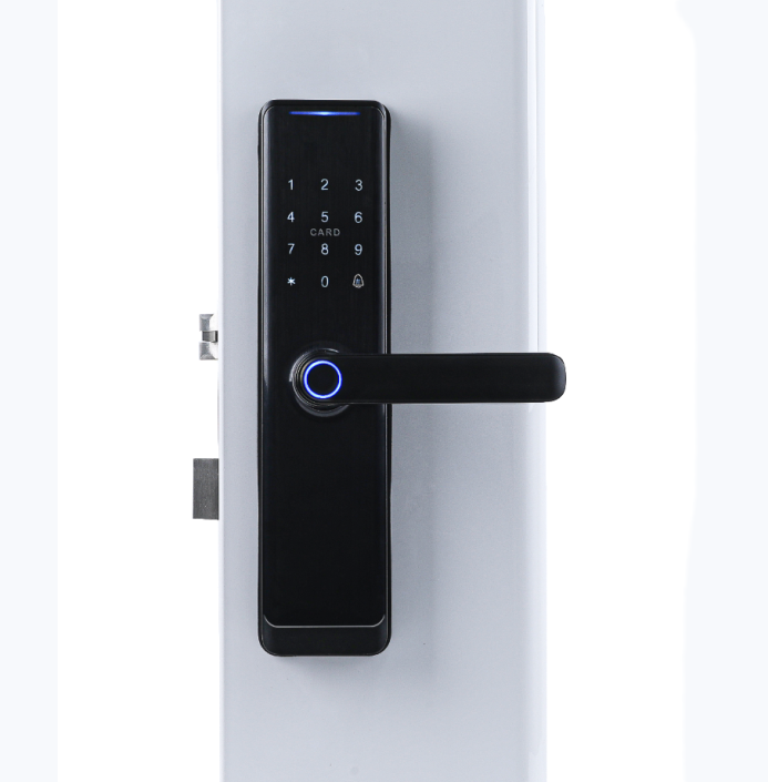 Waterproof WiFi App Smart Door Lock ELA E-515 Biometric Lock Fingerprint Door Handle