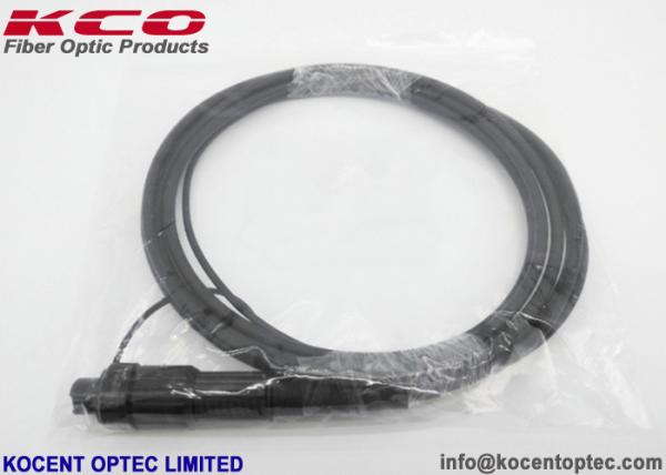Armored Outdoor Field Fiber Optic Patch Cable Waterproof Connector For FTTA