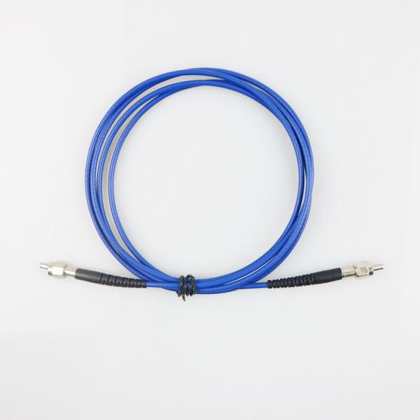 SMA To SMA Armored Fiber Optical Patch Cord Singlmode Simplex,3.0mm LSZH Jacket