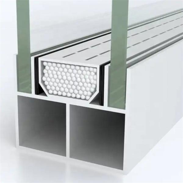 10 16A 10mm Argon Gas Filled Insulating Aluminium Double Structural Glazing Unit