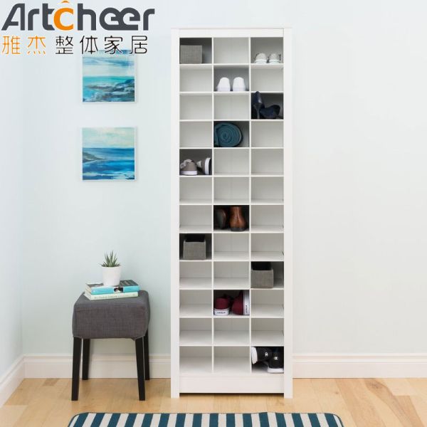 Modern Design Shoe Cabinet with Customizable Size and Eco-Friendly Material for Home and Office