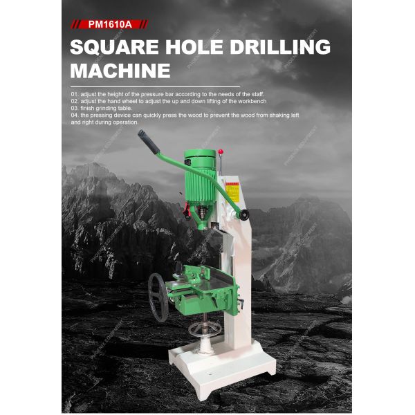 110mm Max. Mortise Depth Woodworking Tenoning Machine for Square Drilling Solutions