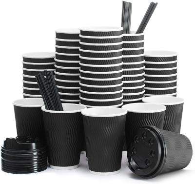 Impressão dobro descartável de papel biodegradável de Flexo da parede do copo de café